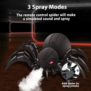 ربات اسباب بازی کنترلی عنکبوت دودزا Realistic RC Spider Robot_اسباب بازی
